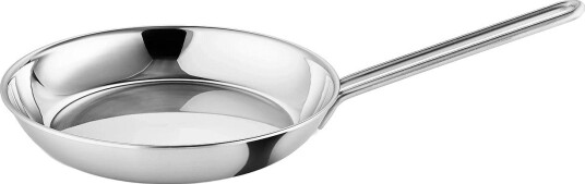 Eva Trio Multi 5-Ply Frying Pan 28 Cm Steel Base - BRUSHED STEEL - 28