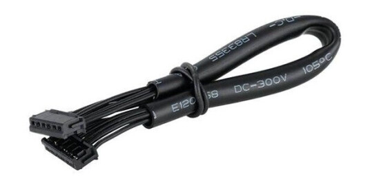 Hobbywing Sensor Cable 140mm Black