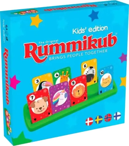 Rummikub for Barn - Fargerik Læring med Dyr Rummikub for Barn - Fargerik Læring med Dyr