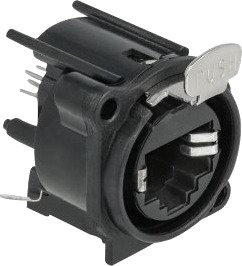 Delock Modulinnlegg D-Type Jack To Solder Rj-45 Svart