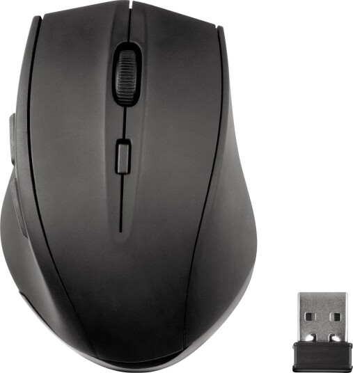 Speed-Link Calado Trådløs Mus 1600 dpi Ergonomisk Design Svart