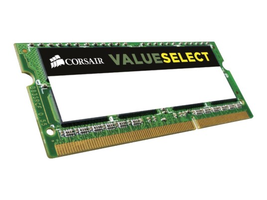 Corsair Value Select - DDR3L - modul - 4 GB - SO DIMM 204-pin - 1600 MHz / PC3-12800 - ikke-bufret Corsair Value Select - DDR3L - modul - 4 GB - SO DIMM 204-pin - 1600 MHz / PC3-12800 - ikke-bufret