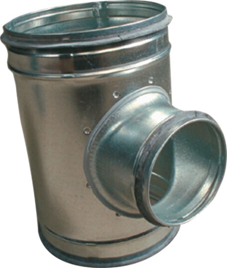 Flexit T-RØR MED PAKNING SV 100/100MM - 49149