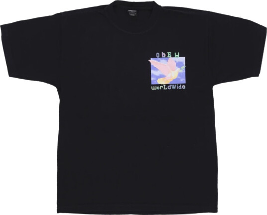 Obey Herre Topper Svart M,