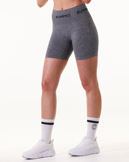 Bumpro Beam Logo Shorts 5" Black Marl - L
