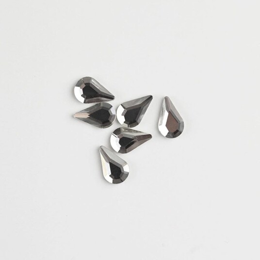 Brillbird Norge Rhinestone 10stk   Drop 5x8mm