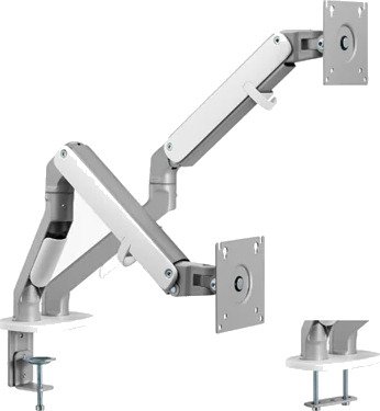 Alterzone Arm Chroma Duo Monitorarm, Hvit