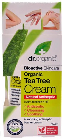 Dr. Organic Tea Tree Antiseptisk Krem 50 ml