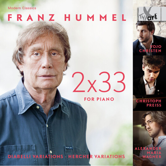 Yojo Christen Christoph Preiss Alexander Maria Wagner Franz Hummel Hummel: 2x33 for Piano CD