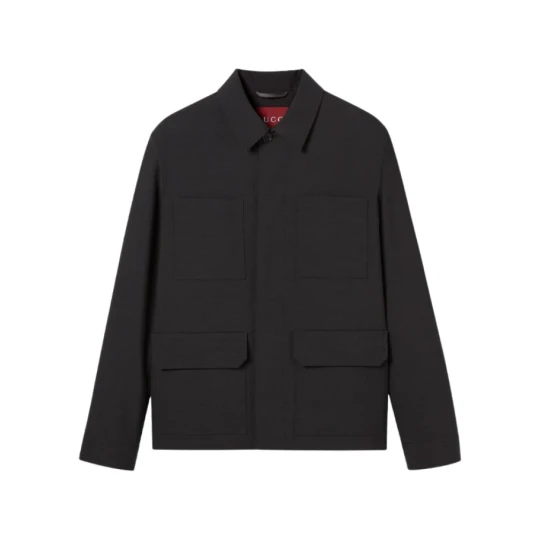 Gucci Herre Jakker Svart L, Gucci Herre Jakker Svart L,