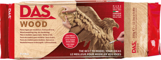 DAS Modelleringsler 350 g Wood