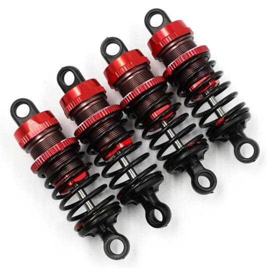 Yeah Racing ALUMINUM BIG BORE GO 50MM DAMPER SET 4PCS FOR 1/10 R Yeah Racing ALUMINUM BIG BORE GO 50MM DAMPER SET 4PCS FOR 1/10 R