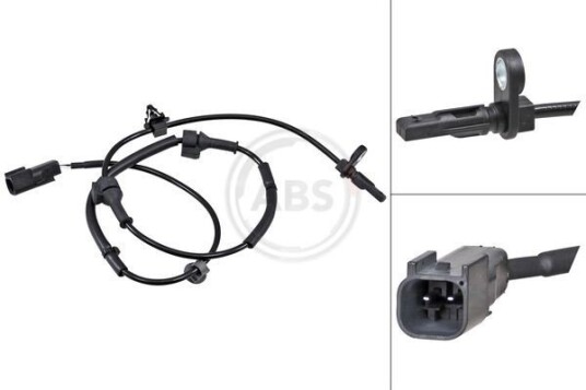 Sensor, ABS A.B.S. 32200
