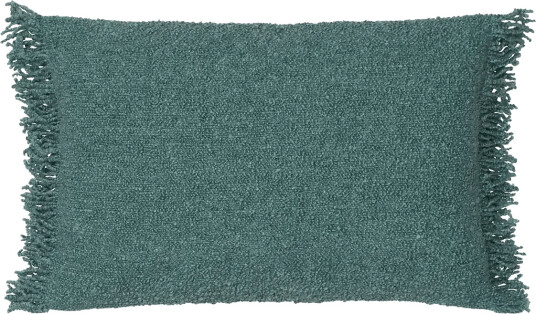 Broste Copenhagen Fria Cushion Cover   Blue   L 60CM