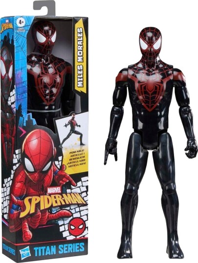 Marvel Spider-Man Titan Hero Figur 29,2 cm - Miles Morales for Barn fra 4 År Marvel Spider-Man Titan Hero Figur 29,2 cm - Miles Morales for Barn fra 4 År