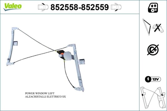 Vindusheis VALEO 852558