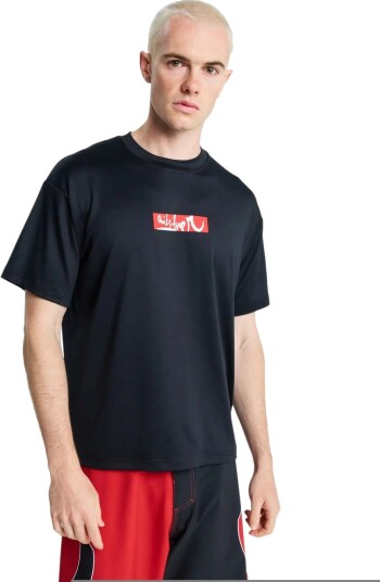 Quiksilver Yg Impaired Surf Tee Ss Black L