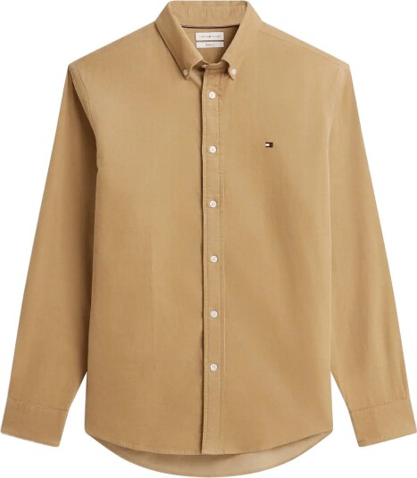 Tommy Hilfiger Solid Corduroy Rf Shirt DESERT S
