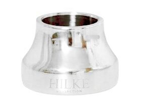 Hilke Collection Piccolo Lysestake Håndlaget Messing Sølv 3.5 cm