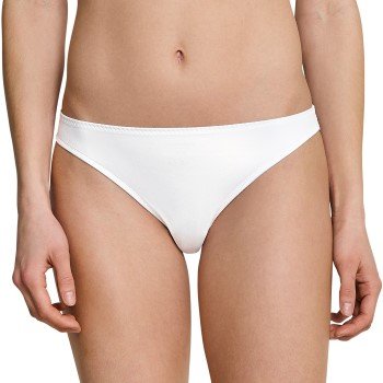 Schiesser Truser Invisiblå Lace String Hvit 38 Dame