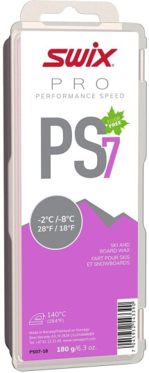 Swix Ps7 Violet, -2°c/-8°c, 180g Nc 1 Swix Ps7 Violet, -2°c/-8°c, 180g Nc 1
