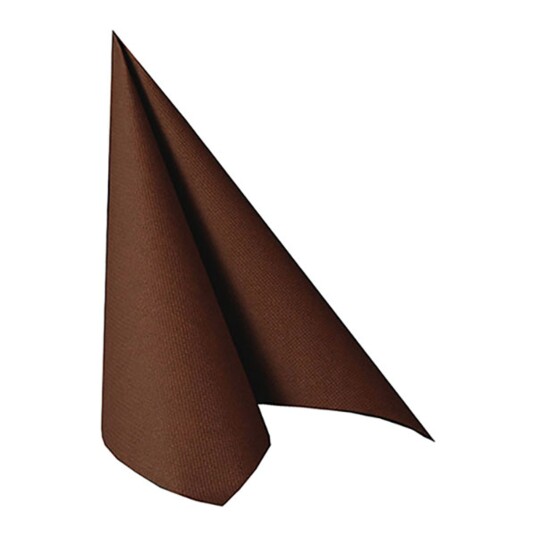 Papstar Servietter Royal Brun - 20-pakning Papstar Servietter Royal Brun - 20-pakning