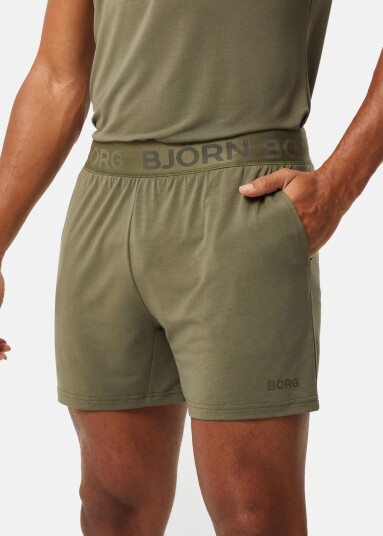 Borg Lyocell Blend Shorts Kalamata L  Løpeshorts