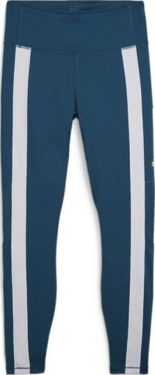 PUMA Tights Individualblaze Navy/electric Lime Kvinner størrelse Large