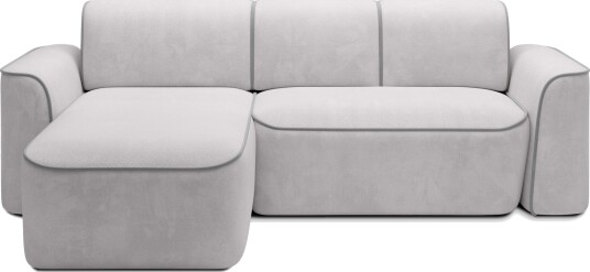 Ume 4 seter Sofa med Sjeselong   Grå