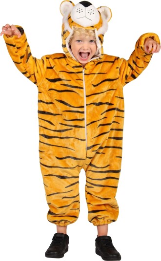 Thetru B.v. Tiger Onesie Barn Kostyme Medium 4058-9900-0116
