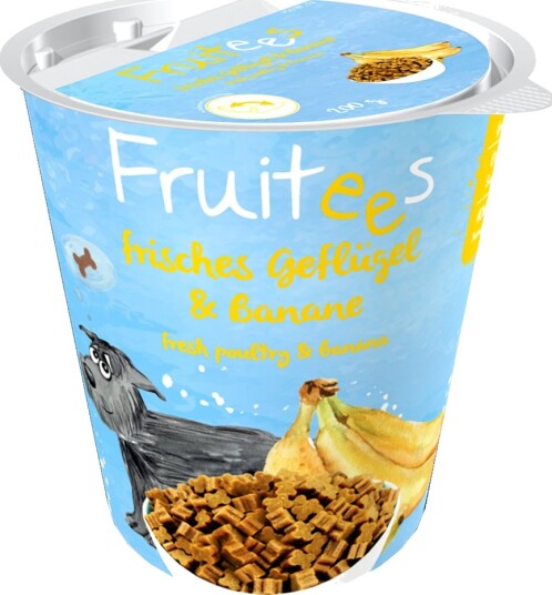 Bosch Fruitees Semi-Moist 3 X 200 G Bananer Bosch Fruitees Semi-Moist 3 X 200 G Bananer