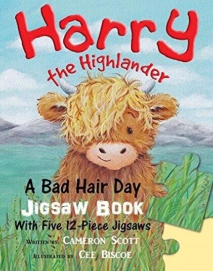 Harry The Highlander: A Bad Hair Day Jigsaw Book Av Cameron Scott