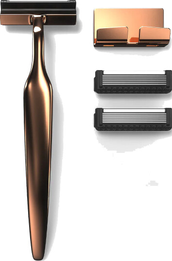 Melle Bronze Razor Kit - Brown - ONE SIZE