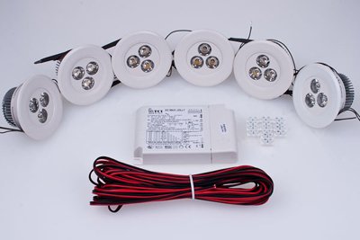 Downlightpakke 6 Pack LED