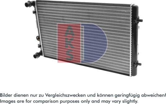 AKS DASIS 480019N Radiator motorkjøling