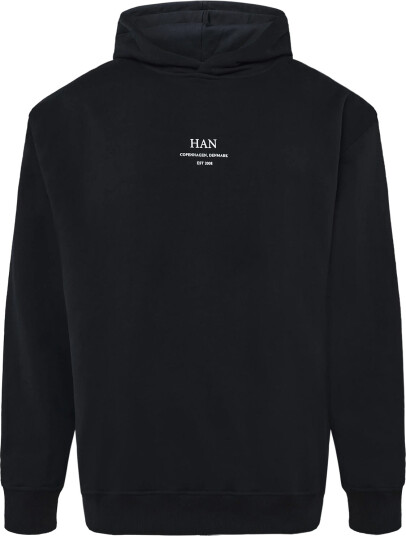 HAN Kjøbenhavn Regular Hoodie Black S