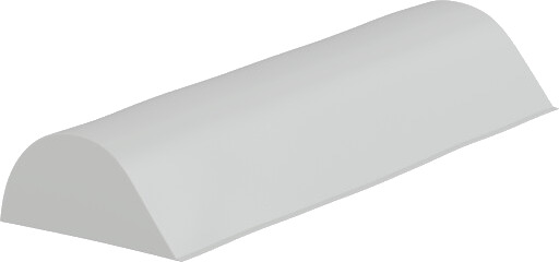 Pressalit Care nakkestøtte 66x22 cm grå