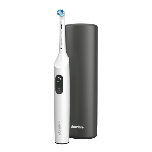 Jordan Clean Smile TBT-200GY elektrisk tannbørste med 2 hastigheter grå