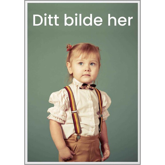 Spiselig Kakebilde Med Eget Motiv A4