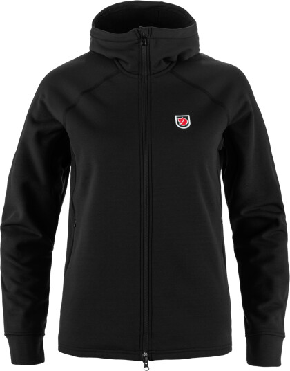 Fjellreven Women's Expedition Fleece Hoodie Black XL Fjellreven Women's Expedition Fleece Hoodie Black XL