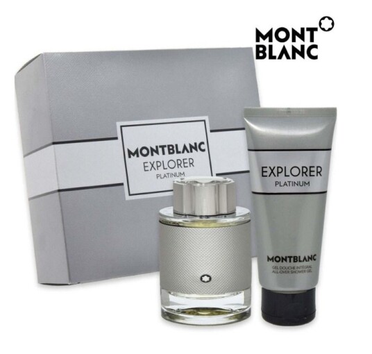 Mont Blanc Explorer Platinum Eau De Parfyme Gavesett