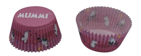 Modern House Mummi muffinsform 50 stk rosa