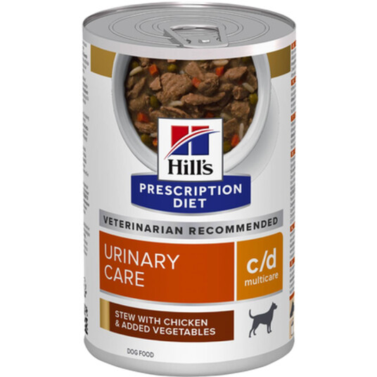 Hill's Canine c/d Urinary Care Stew med Kylling og Grønnsaker - 354g