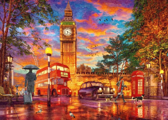 Ravensburger - Puzzle Sunset At Parliament Square 1000p 12000184 Ravensburger - Puzzle Sunset At Parliament Square 1000p 12000184