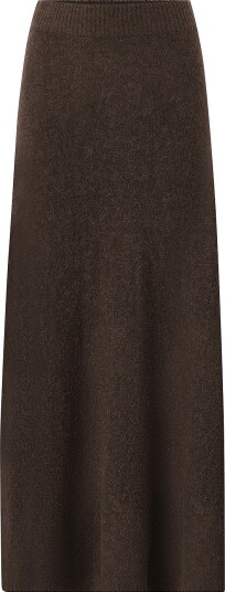 Twist & Tango Maxi skjørt Israa Knitted Skirt Brun