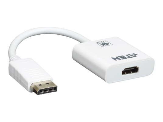 ATEN VC986 4K HDMI Active Adapter DisplayPort til HDMI - Hvit