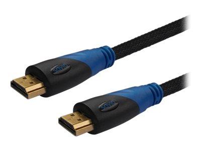 SAVIO CL-49 - HDMI-kabel med Ethernet - 5 m SAVIO CL-49 - HDMI-kabel med Ethernet - 5 m