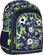 Skolesekk Med Fotballmotiv Allover Stjerne Starpak 527192