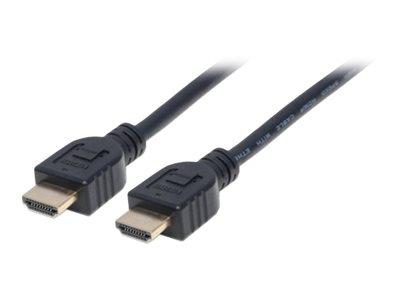 MANHATTAN High Speed - HDMI med Ethernet-kabel - 2 m MANHATTAN High Speed - HDMI med Ethernet-kabel - 2 m