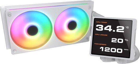 COUGAR Poseidon Vistek Pro 240 ARGB White CGR PSDVPRGB W 240